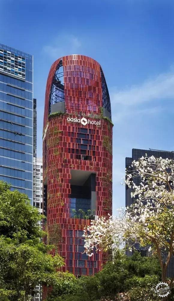 新加坡的生態(tài)建筑專業(yè)戶，又建了一個長滿綠植的酒店第8張圖片