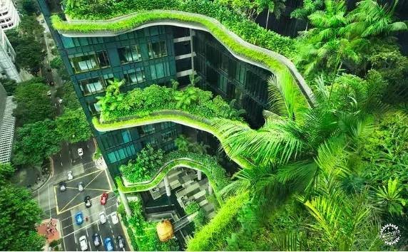 新加坡的生態(tài)建筑專業(yè)戶，又建了一個長滿綠植的酒店第2張圖片