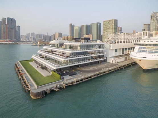 福斯特的香港郵輪碼頭擴(kuò)建項(xiàng)目投入使用