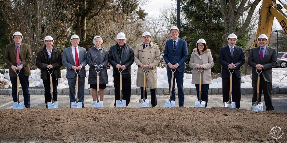 普林斯頓高等研究院為新的校園建筑魯賓斯坦大樓舉行開工儀式